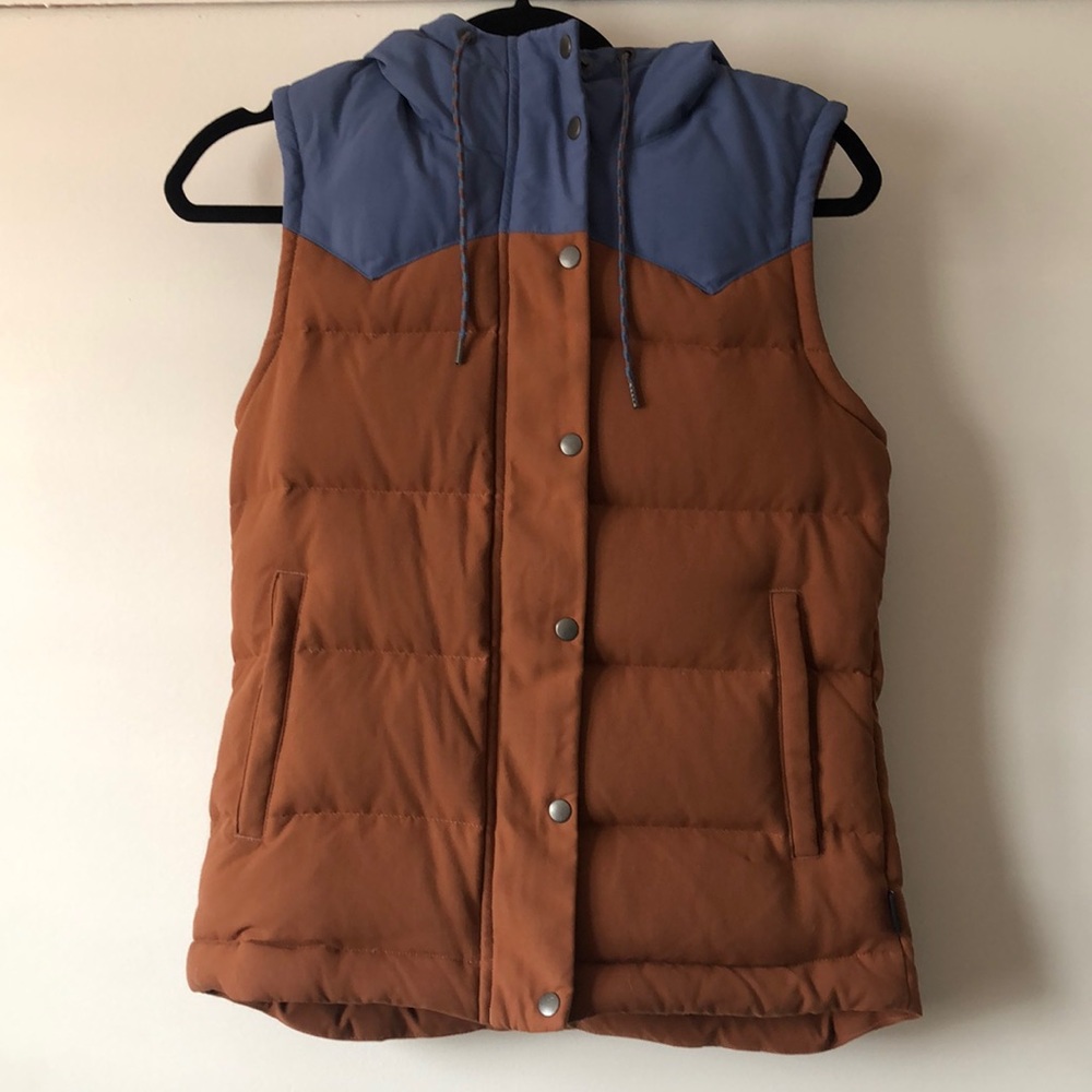 Patagonia Hooded Puffer Bivy Vest SIZE XS